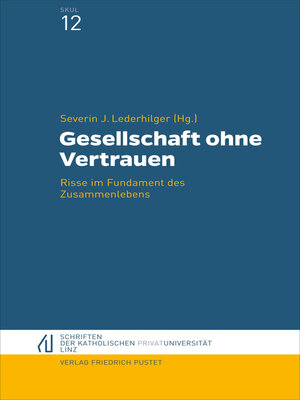 cover image of Gesellschaft ohne Vertrauen